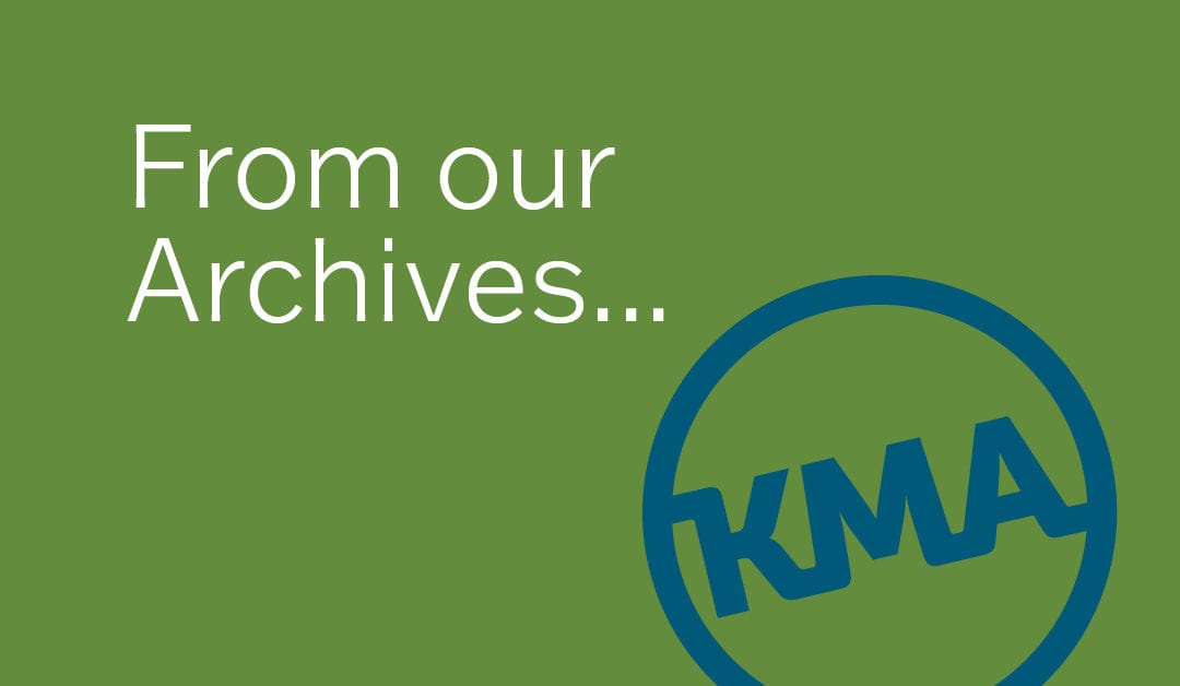 Welcome to KMA’s new Web site and Blog